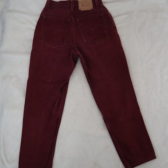 Vintage Levi's Berry Straight Leg Vintage Jeans Size Medium - Picture 7 of 11